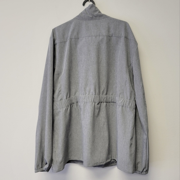 Hang Ten Hybrid Water Repellent Jacket Gray XL - Picture 4 of 9